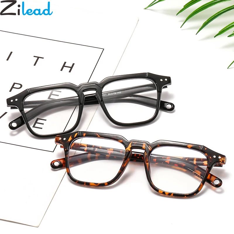 Zilead классические полигональные очки оправа компьютерные игровые очки Оптические сеточки для мужчин и женщин простые очки унисекс