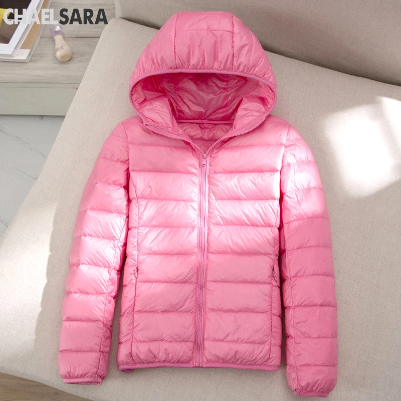 

Ultra Light White Duck Down Jacket Women Autumn Winter Warm Coat Lady Plus Size 7XL Jackets Female Hooded Parka