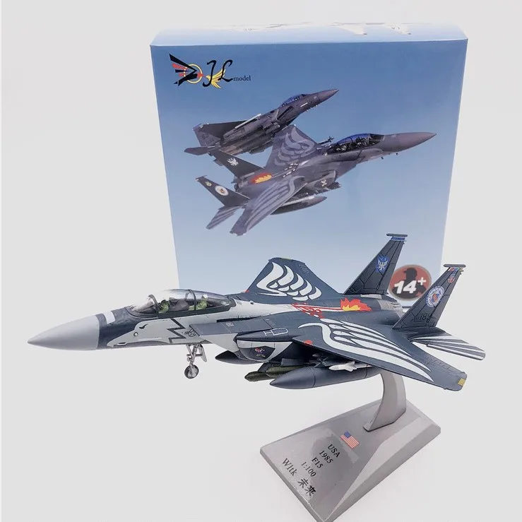 Wltk USAF F-15E Strike Eagle Fighter 1//100 Diecast Model