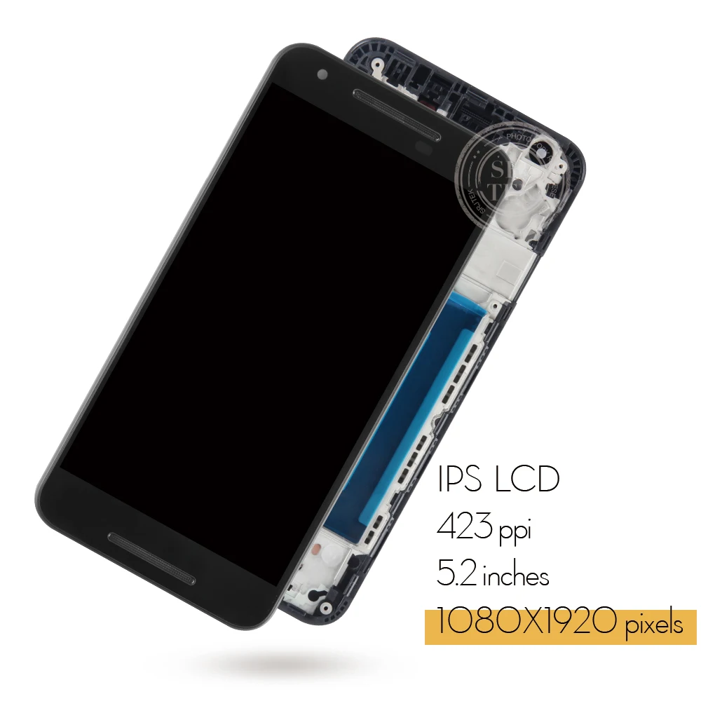 ЖК дисплей Srjtek 5 2 дюйма для LG Nexus 5X сенсорный экран с рамкой и дигитайзером в сборе