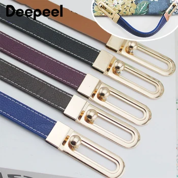 

Deepeel 1pc/2pcs 31cm Manual Bag Handle Buckles PU Leather Handbag Strap Slider Clip Replacetment Hang Hook DIY Hardware Parts