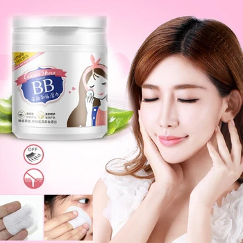

100pcs pack Makeup Remover Pads Cotton Pads Make Up Facial Remover Bamboo Fiber Facial Skin Care Nursing Pads Skin Cleaning