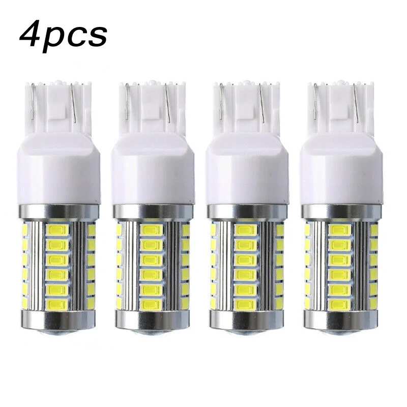 4* T20 W21W 33SMD светодиодный без ошибок Автомобильный задний тормоз запасной Купол Карта светильник 12V