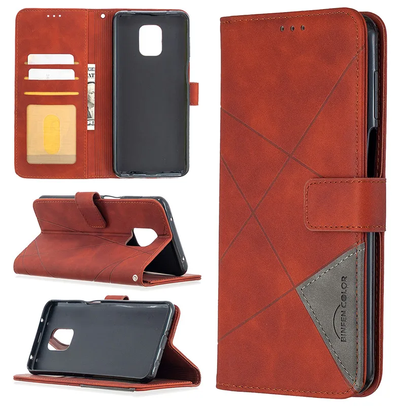 Redmi Note 9 Pro Luxury Leather Phone Case On for Xiomi Redmi Note 9 Pro 9Pro Max Note9 9 s 9s 9a 9c 9T Wallet Flip Cover Coque 4