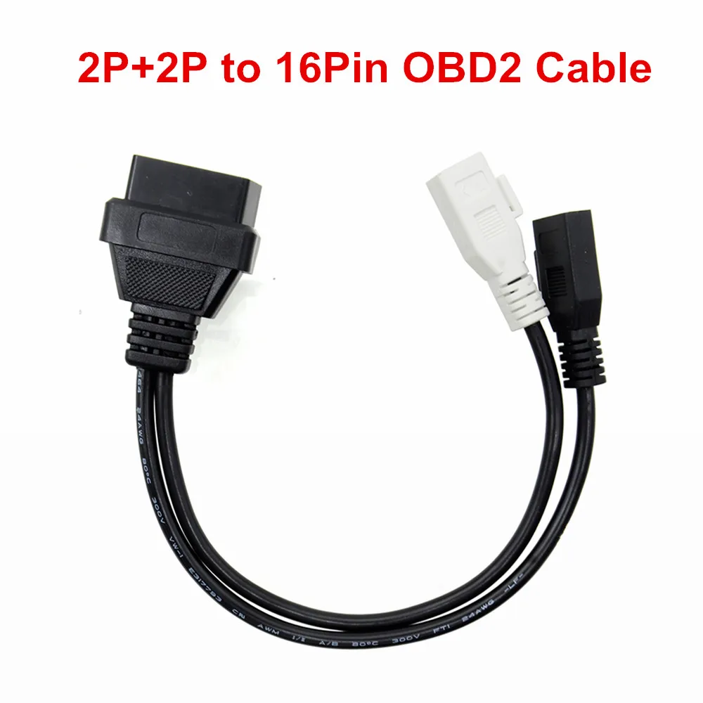 cheap car inspection equipment 30/60/100CM Flat+Thin As Noodle 16 Pin Socket OBD OBDII OBD2 16Pin Male To Female Car Scanner Extension Cable Connector big car inspection equipment Code Readers & Scanning Tools