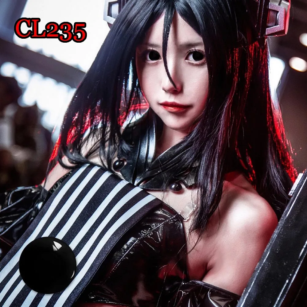 

Colored Women Cosplay Contacts Lenses Men Cosmetic Soft Student Party Eyewear Black Blind Eyewer CL235