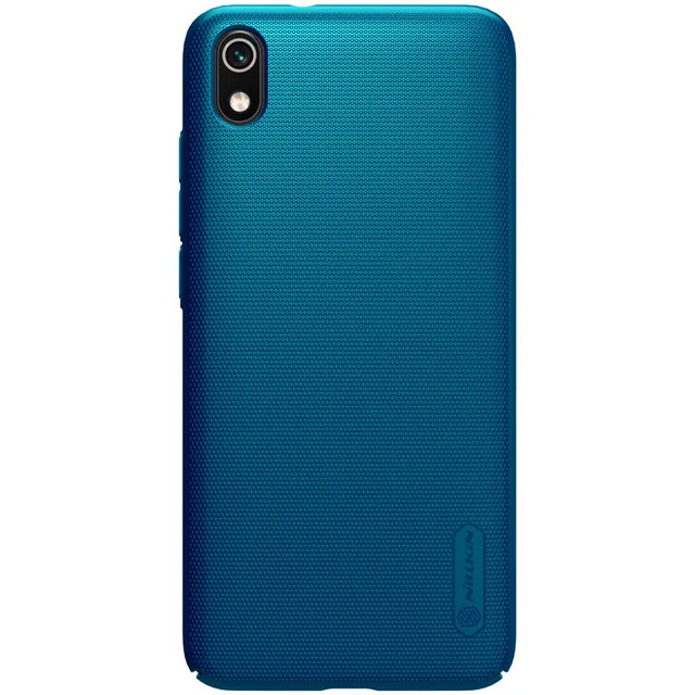 Для XIAOMI Redmi 7A, чехол Nillkin, Супер Матовый щит, Жесткий ПК, задняя крышка, защитный чехол для XIAOMI Redmi 7A, чехол для телефона - Цвет: Синий