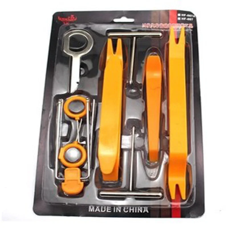 

Car Stereo Removal Tool 12-Piece Set New High Hardness Car Interior Trim Door Sheet Modding Tools 280G