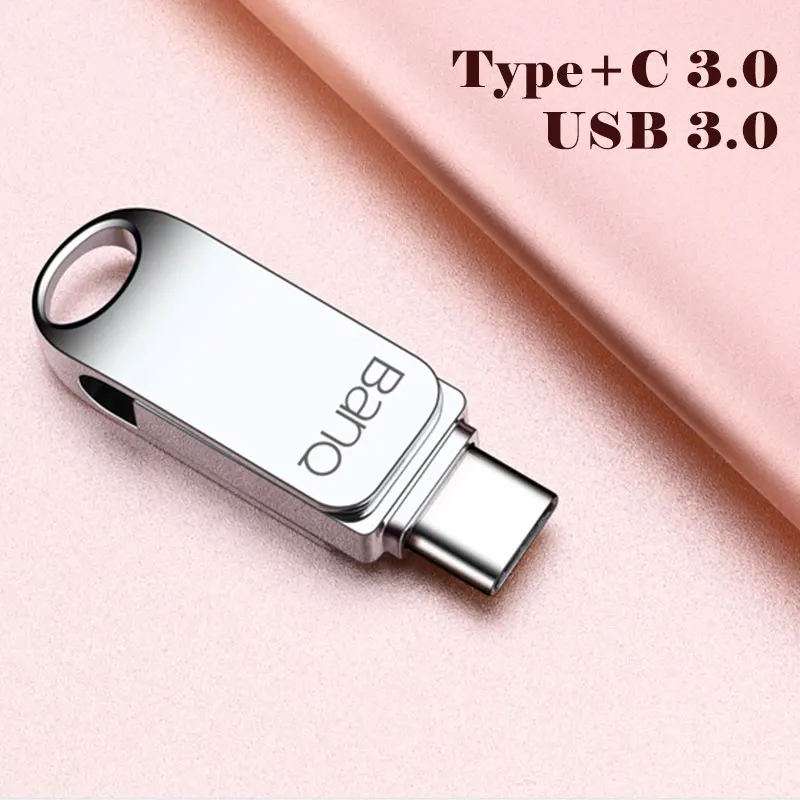 Metal Pendrive Usb-Stick High-Speed 16GB Banq 32GB 64GB C61 Real-Capacity