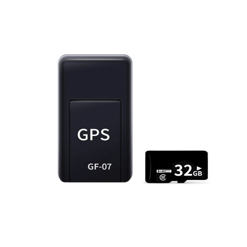 Мини gps трекер Автомобильный gps-локатор Автомобильное устройство слежения ребенка анти-потеря записи отслеживающее устройство Голосовое управление может записывать tf-карту - Цвет: 32 G TF Card