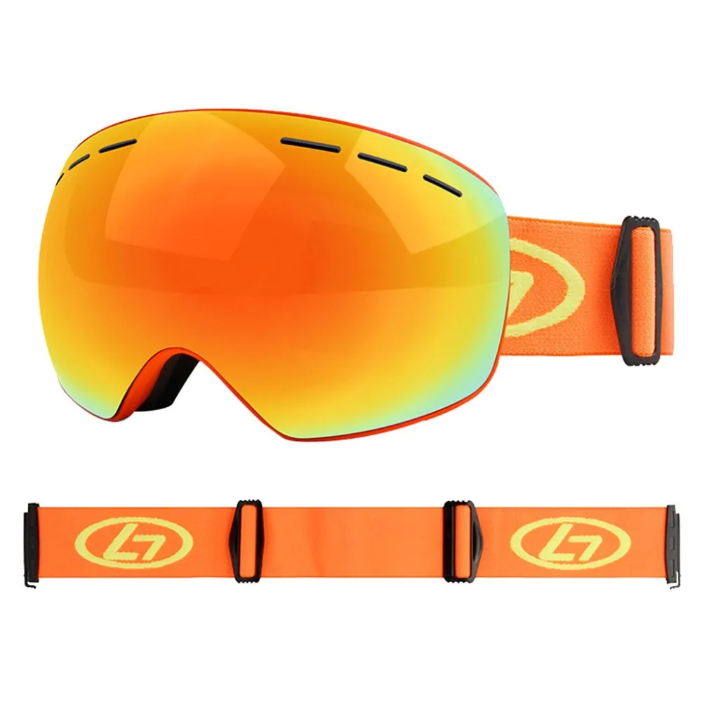 snowboard goggles ski glasses double anti-fog spherical double ski goggles true REVO red tablets vektor lunette ski enfant 30S26 (13)