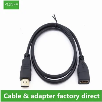 

HDMI Extension Cable male to female HDMI 1080P 3D 1.4v HDMI Extended Cable for HD TV LCD Laptop PS3 Projector 15CM /0.5M/1.5M/3M