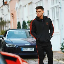 Осенне-зимнее пальто с капюшоном для фитнеса, стиль, мужской кардиган на молнии с капюшоном, спортивное пальто