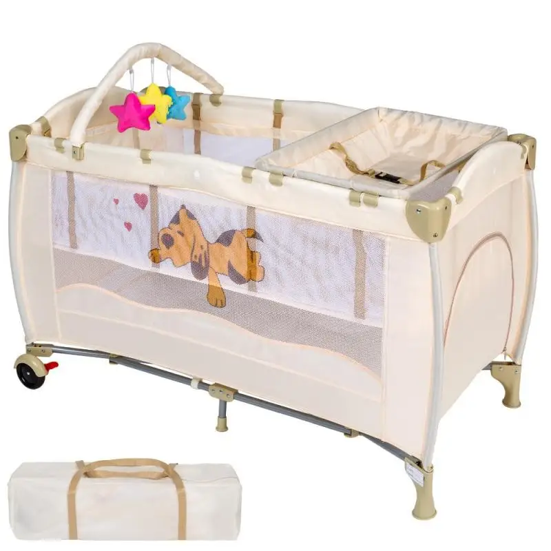 Crib Bedding Travel Cot Child Portable Bed Outdoor Multifunction