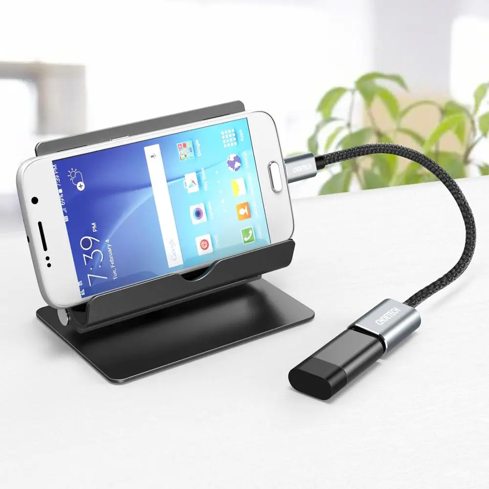 CHOETECH Micro USB 2,0 OTG Кабель-адаптер для samsung S6 Tablet Android USB разъем для Xiaomi Redmi Note Micro USB OTG адаптер