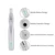 7 Led Light Bb Cream Glow Pen Bb Ampoule Silver Microneedle Treatment Derma Rolling System Pen For Skin Scar Removal Whitening