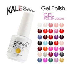 15 ミリリットルネイルジェルラッカーピンク、白の色ソークオフ Uv ジェルランプマニキュアネイルジェルポリッシュペイント Gellak ハイブリッドラッキーマットトップコート(China)