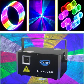 

Free Shipping ILDA+SD Card+DMX512 2D/3D Mutil-Functional RGB show system/christmas dj equipment laser