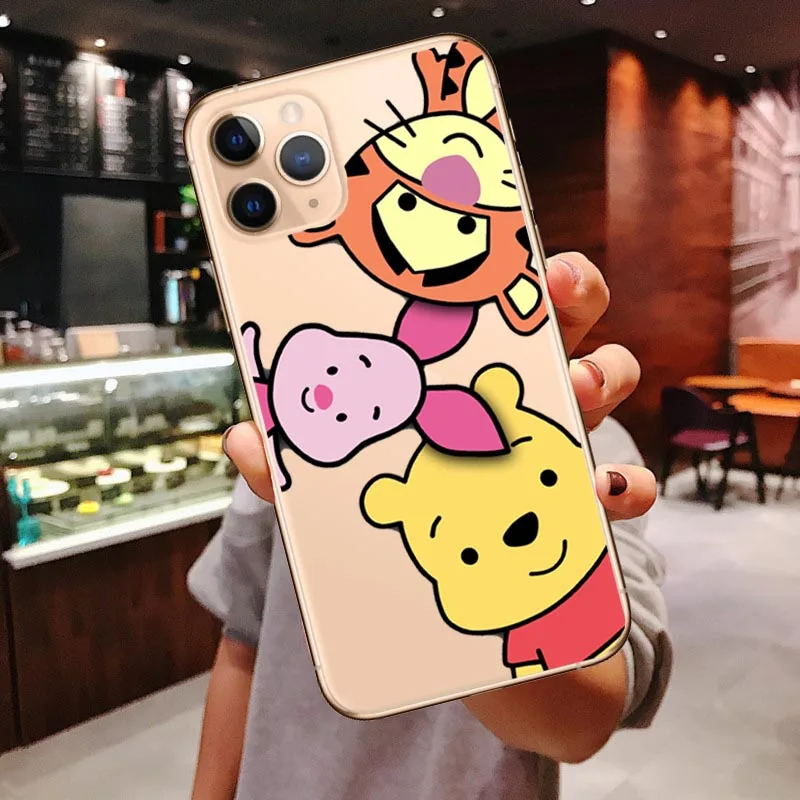 Phone Case stitch for iPhones 6 s 7 8 Plus X XS MAX XR Funny Cute Bambi Soft tpu Cover For iPhones 11 Pro Max 2019 5.8 6.1 6.5