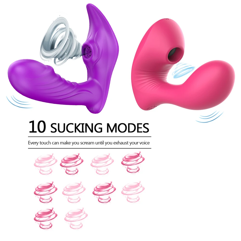 2 в 1 сосательный вибратор G Spot Sucker Стимулятор клитора взрослые интимные игрушки