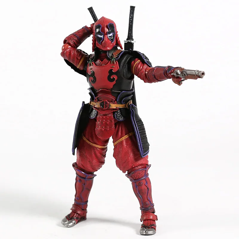Marvel X-men Kabukimono Дэдпул самурайский Железный человек МК 3 Капитан Америка Человек-паук подвижная фигурка модель игрушки