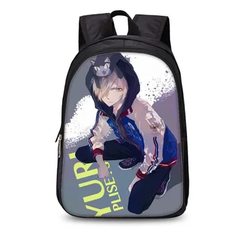 

Kawai Anime Yuri on ice Print School Bags Children College Bookbag School Backpack for Teenage Girl Gift Mochilas