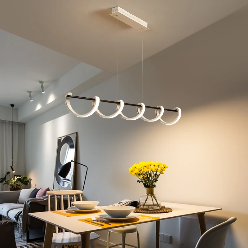 

Modern chandelier lighting pendant loft aluminum LED chandelier lamp fixture for living room bedroom Dining Room Office