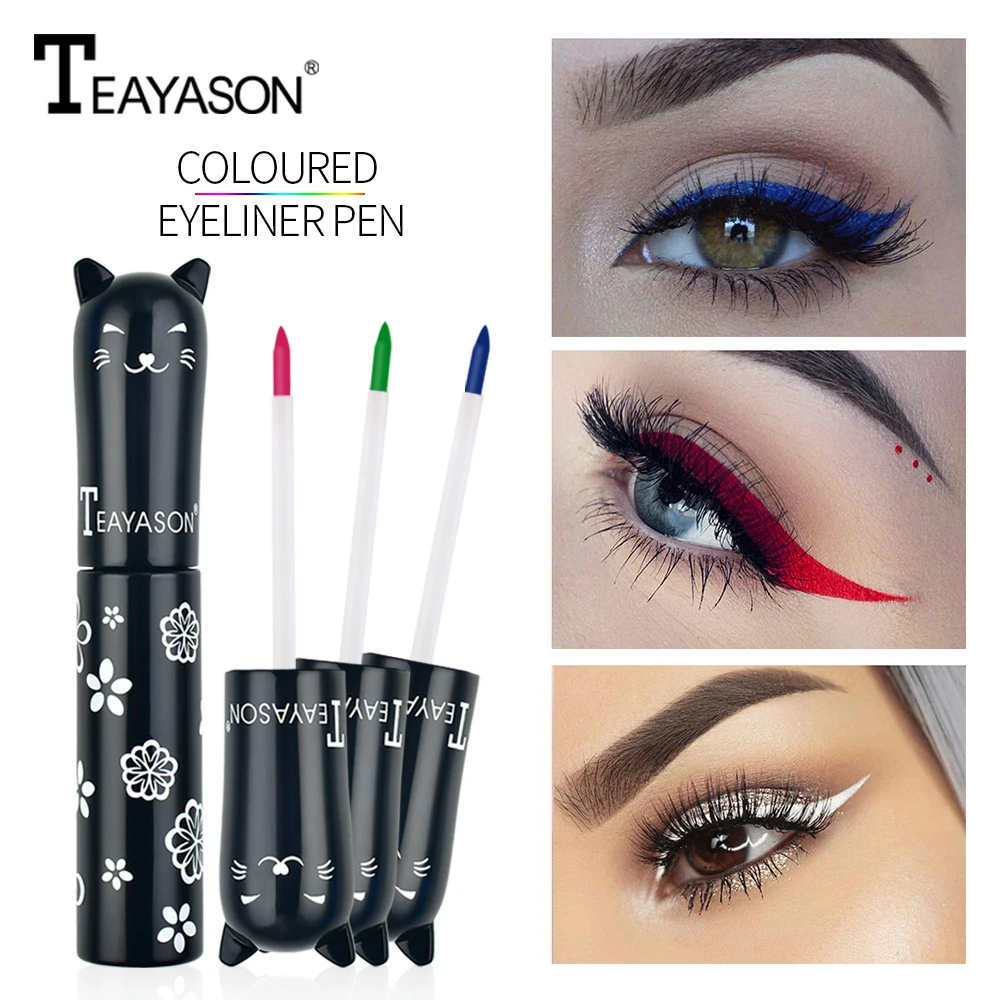 

New Cosmetics Eyeliner Cute Kitty Matte Eyeliner Long Lasting Not To Stain Waterproof Eyeliner Eye Shadow Liquid