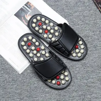 

Therapy Foot Massage Slippers Acupuncture sole Shoes Activating Foot massager Reflexology Health Sandal Care For Foot Acupo Y0D2