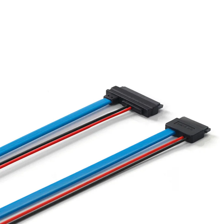 lingable sata adaptador cabo serial ata fêmea para sata slimline conector fêmea conterver cabos