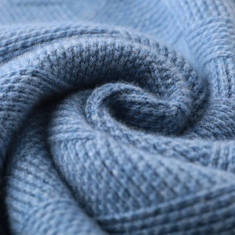 Buy jinjiaxian Round neck Pullover cashmere sweater men's business leisure sweater loose 2019 new bottomed sweater