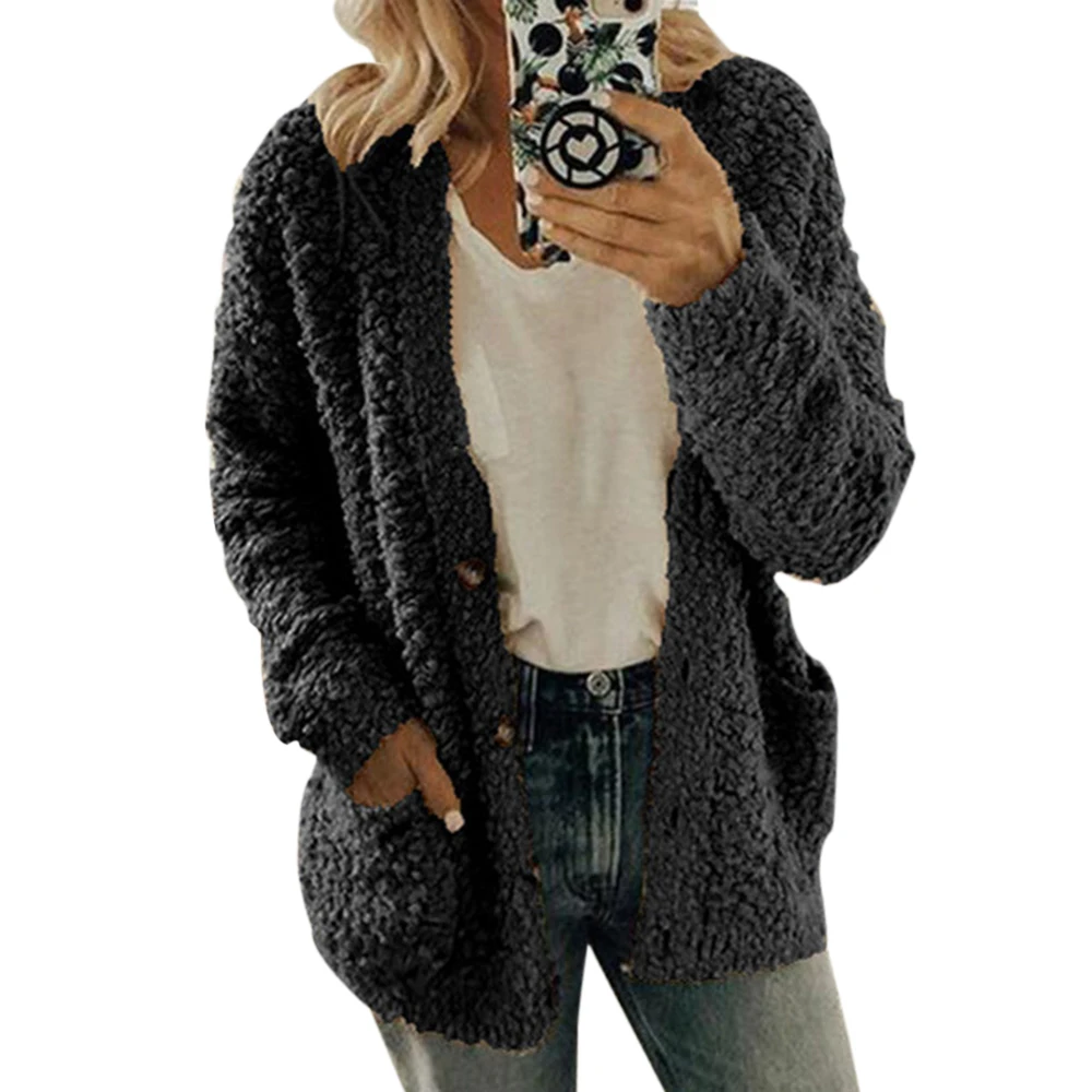 E2 Autumn Women Long Cardigan Solid Hooded Sweater Long Coat Winter Women Knitting Coat Plus Size 5XL Casual Knittwear - Цвет: E2