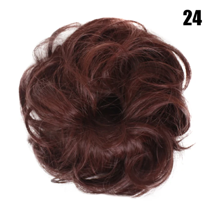 Легко носить стильные резинки для волос естественным образом грязный кудрявый пучок для наращивания волос эластичный шиньон для наращивания волос шикарный и модный