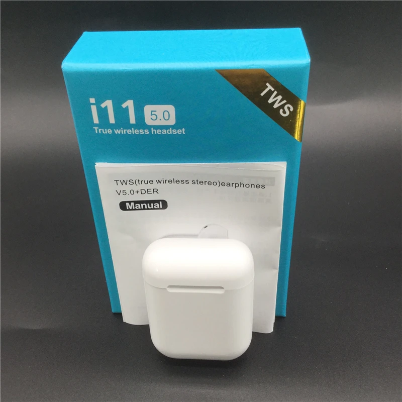 I11 TWS беспроводные наушники Bluetooth 5,0 гарнитура сенсорное управление мини наушники для смартфона pk i12 i14 i60 i30
