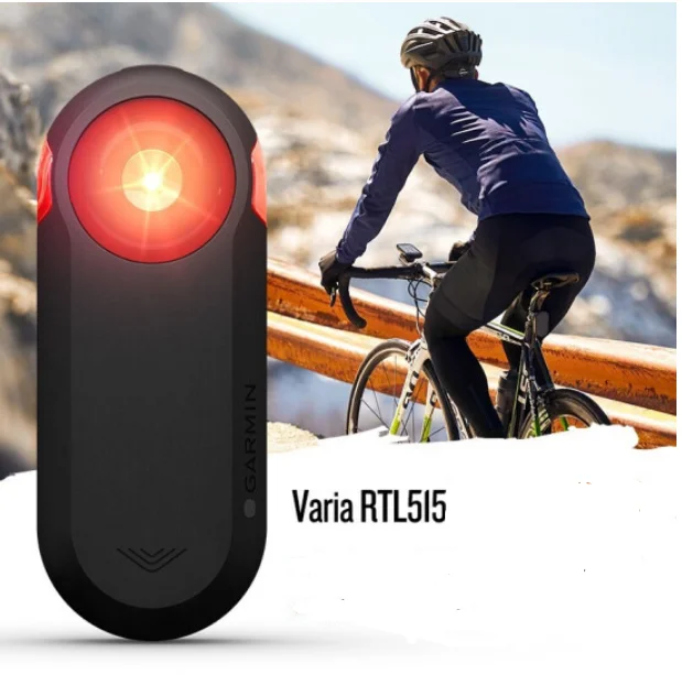 Garmin Varia RTL515, Cycling Rearview Radar with Tail Light, Visual and  Audible Alerts for Vehicles Up to 153 Yards Away