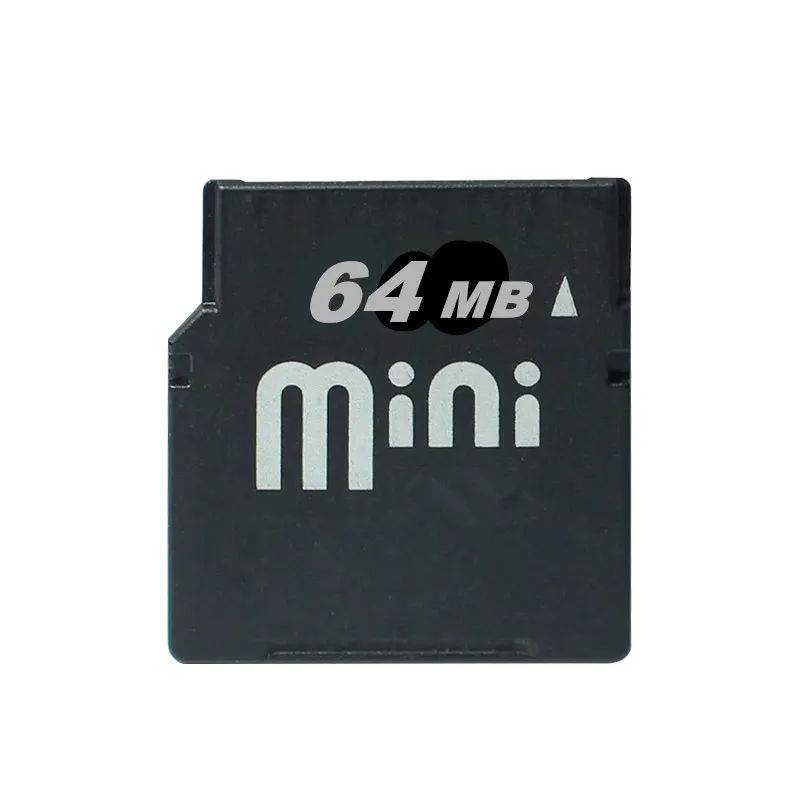 휴대폰용 오리지널 미니 SD 카드, 플래시 메모리 카드, 32MB, 64MB, 128MB, 256MB, 512MB, 1GB, 2GB, 4GB