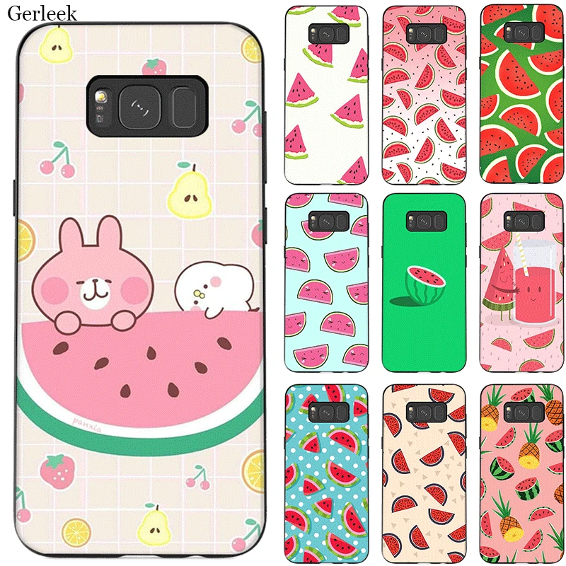 Mobile Phone Case for Samsung A20E A70S A2 Core J4 J6 Plus Prime J8 J7 Duo Cover Cute Fruits Watermelons | Мобильные телефоны и