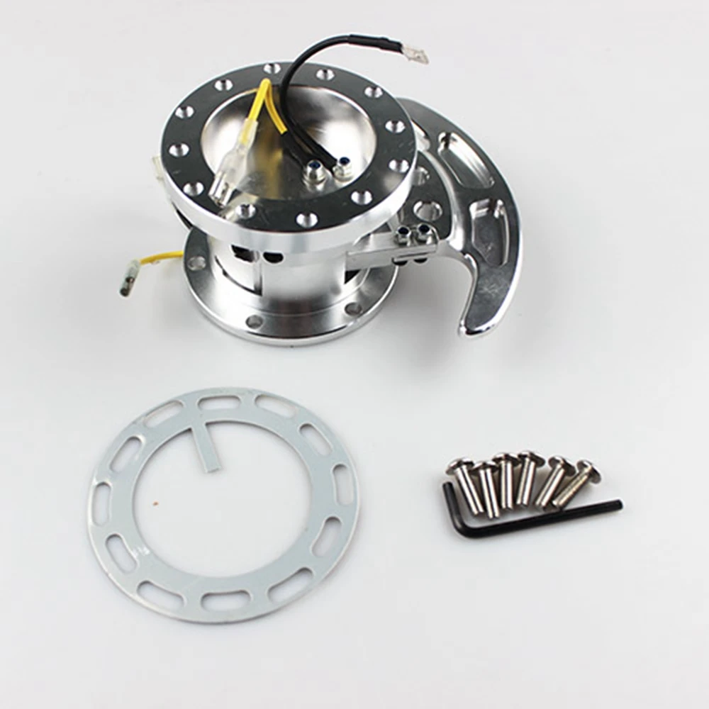 New-High-WORKS-BELL-Tilt-Racing-Steering-Wheel-Quick-Release-Hub-Kit-Adapter-Body-Removable-Snap(4)