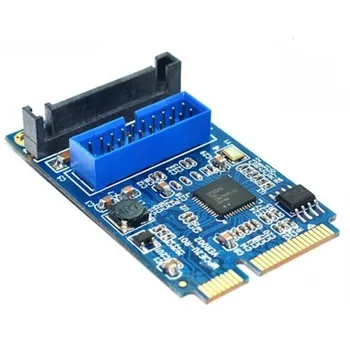 

MINI PCI-E to USB3.0 adapter card MINI PCIE to 20PIN/19-pin USB3.0 expansion card