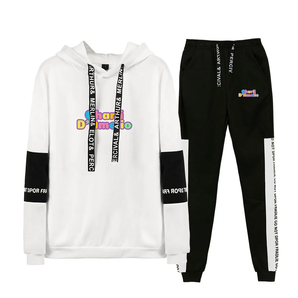 Спортивные штаны Merch Charli Damelio спортивный костюм из 2 предметов для мужчин и женщин