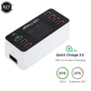 USB Charger Station Quick Charger 3.0 Smart LED Digital display 40W 8-port Multi USB Type C PD Charger Fast Charging Station HUB ► Photo 2/6