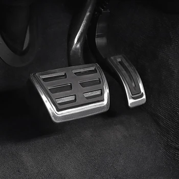 

2pcs Car Non-slip Accelerator Pedal Brake Pedal Modification Accessories For Porsche Cayenne 9YA Interior Decoration Car-styling