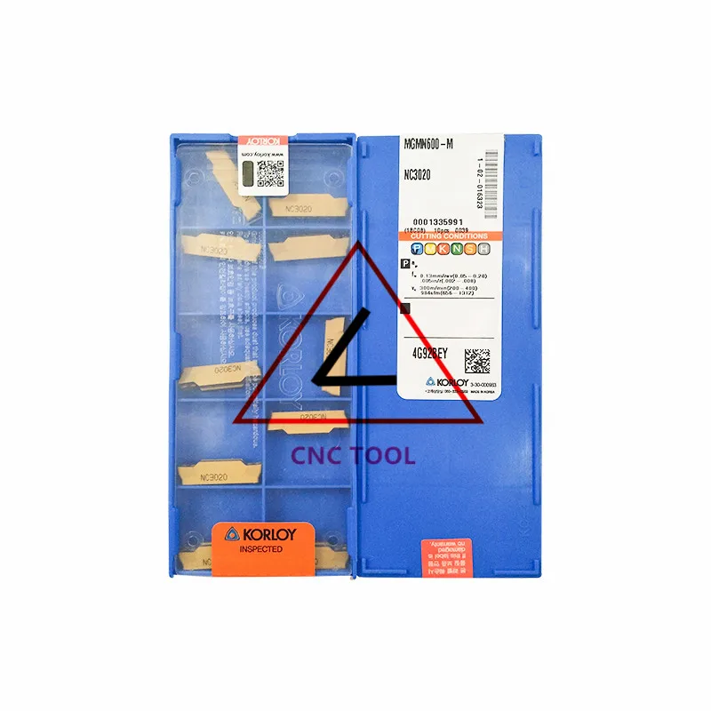 

MGMN600-M NC3020 10pcs Original Korea KORLOY Cutting Tool