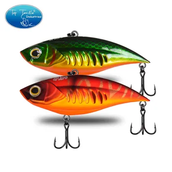 

65mm 11g Sinking VIB Fishing Lure Lipless Crankbait Artificial Hard Bait All Depth Winter Pike Bass Fishing Tackle