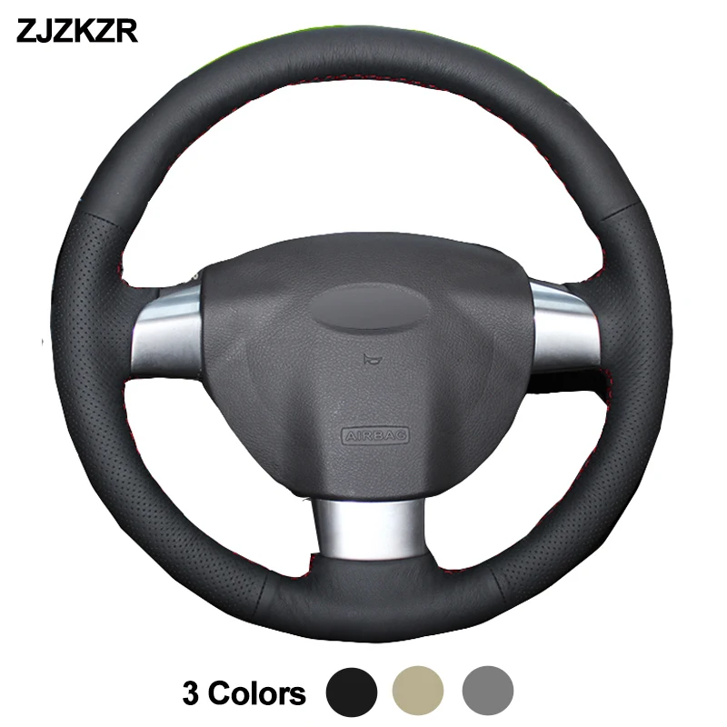 Чехол на руль автомобиля для Ford Focus 2 2005 - 2011 (3 Спицы) оплетка Volant 2006 2007 2008 2009 2010 |