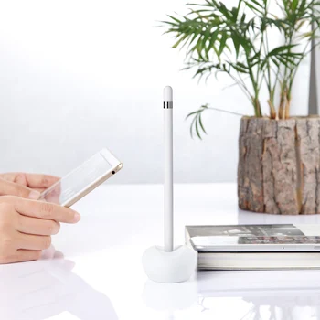 

Anti Lost Stand Holder Soft Silicone Fashion Charging Dock Protective Case Support Save Space Easy Operate For Apple Pencil