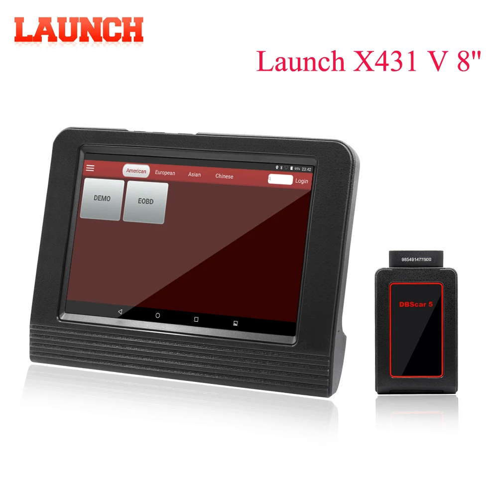 V " LAUNCH X431 Bluetooth/Wi-Fi Автомобильная полная система диагностический инструмент ECU кодирование X-431 V Pro мини OBD2 сканер обновление онлайн