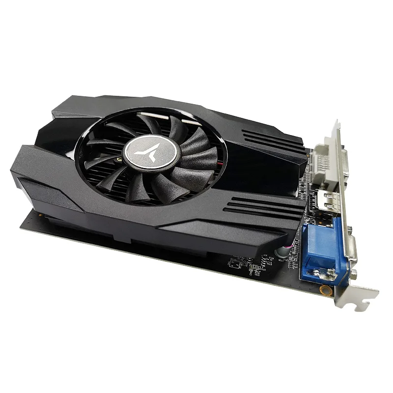 Игровая видеокарта Yeston R5 240, 4 Гб, GDDR3, PCI Express 2,0 DirectX11, DVI-D / HDMI /VGA для настольного компьютера-2