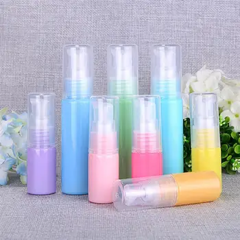 

8Pcs 10ml Colorful Emulsion Bottle Press Pump Dispenser Cosmetics Sample Bottle Lotion Shampoo Subpackaging Bottle