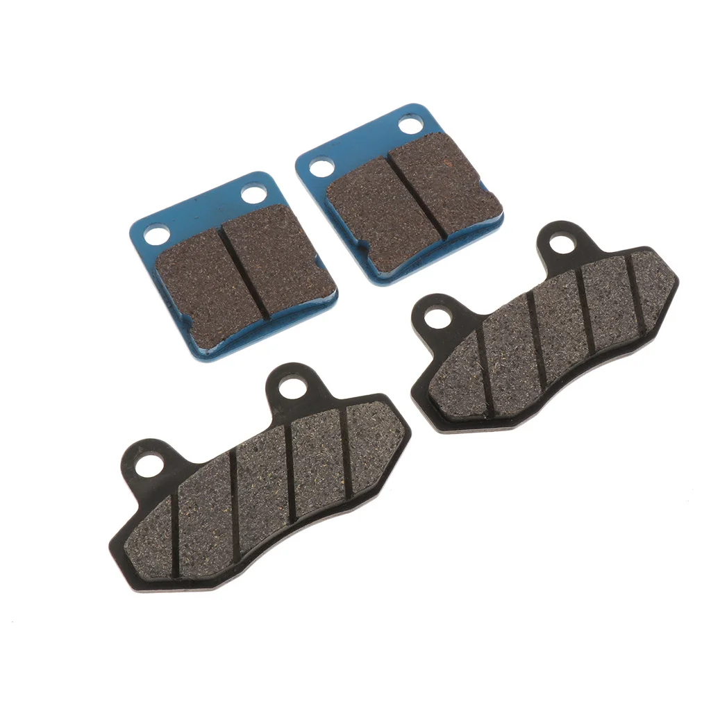 Front Rear Brake Pads, Metallic Motorcycle Modified Hardwares